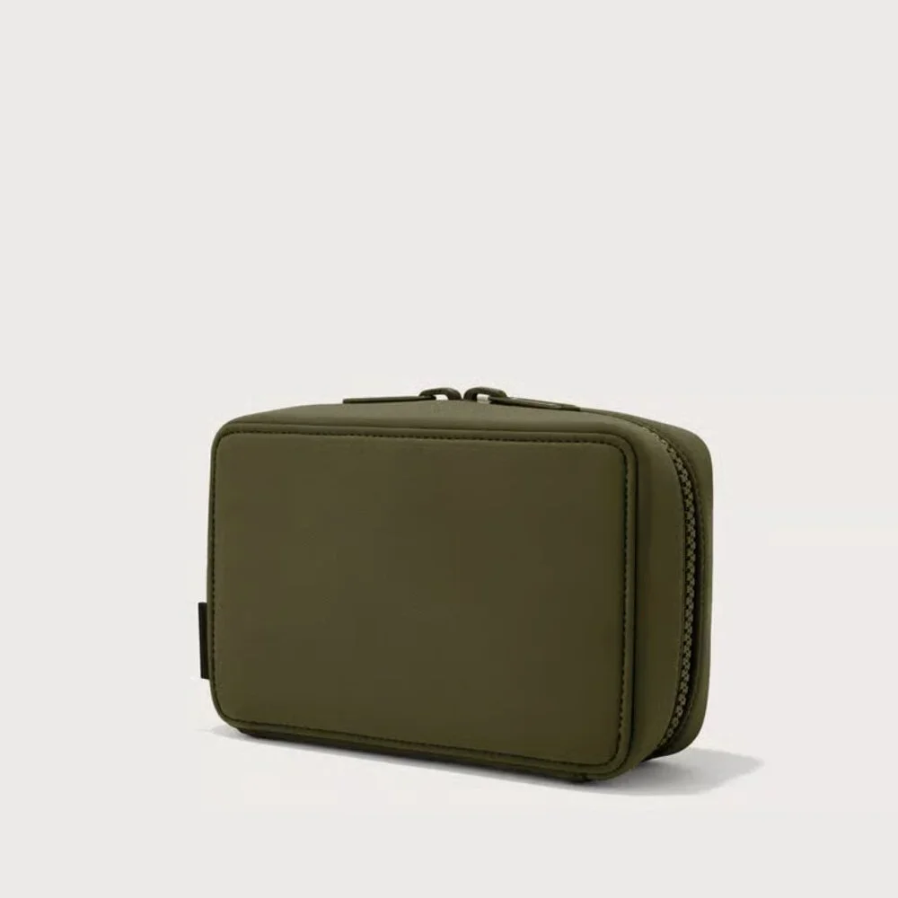 Dagne Dover Arlo Olive Green Tech Organizer Travel Pouch - Picture 4 of 6
